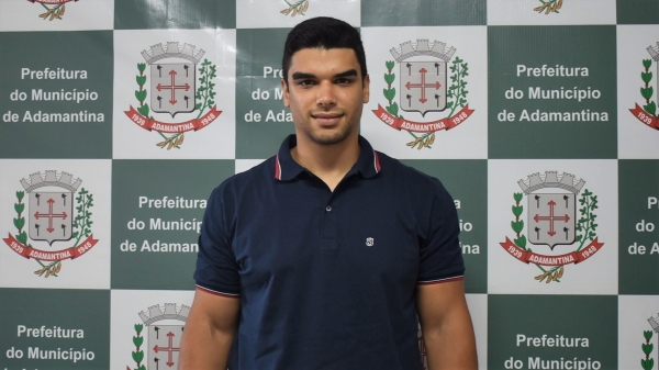 Gustavo Andrade de Oliveira Souza, novo secretário de desenvolvimento econômico (Da Assessoria).