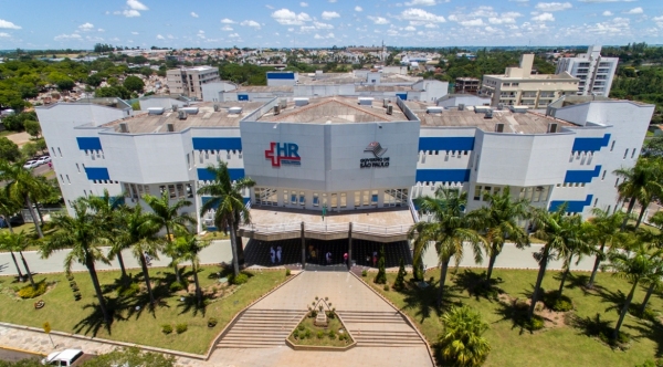 Hospital Regional de Presidente Prudente, local onde estava internada a mulher com suspeita de Covid-19 e abandonou o acompanhamento (Divulgação/HRPP).