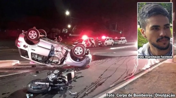 Acidente foi em Americana, na véspera do casamento do rapaz de 22 anos (Reprodução).
