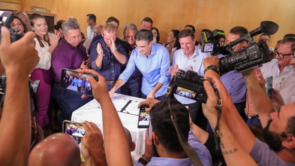 Lei que institui o Programa Estadual de Regularização de Terras foi sancionada pelo governador Rodrigo Garcia nesta quinta-feira, 21, em Presidente Prudente (Da Assessoria/GovSP).