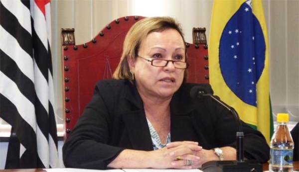 Desembargadora Vera Lúcia Angrisani, relatora do agravo impetrado pela defesa do prefeito afastado Ivo Santos (Foto: Site da Escola Paulista da Magistratura).