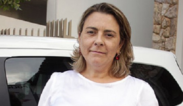 Delegada Maria Ângela Tófano Rodrigues ratificou a prisão em flagrante contra o filho agressor (Foto: Viviane Santos/JR)