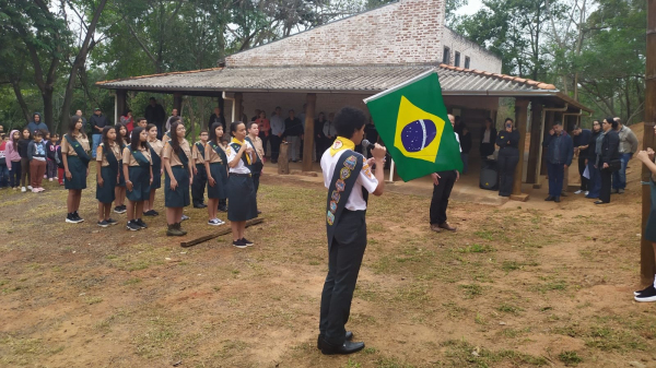 Atividade do Clube no Horto Florestal em Adamantina (Cedida).