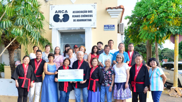 Representantes do Acrea e da Arca (Cedida/Acrea).