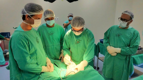 Procedimento inedito realizado em Adamantina (Cedida).