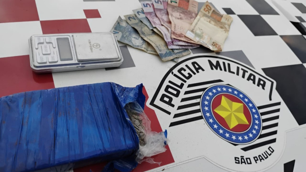 Droga apreendida pelos policiais (Cedida/PM).