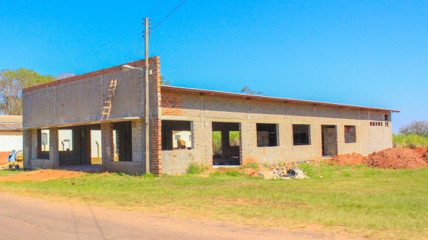 Obras no Bairro Tucuruvi (Cedida/Par?quia S.F. de Assis).