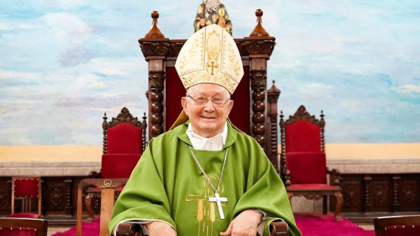 Bispo Emerito Dom Osvaldo Giuntini (Foto: Vinicius Crus/Diocese de Marilia).