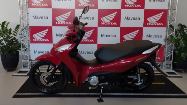 Motocicleta com motoriza??o compativel com a faixa que podera ter isencao do IPVA ano que vem, caso o projeto de lei seja aprovado (Cedida/Gui Marques).