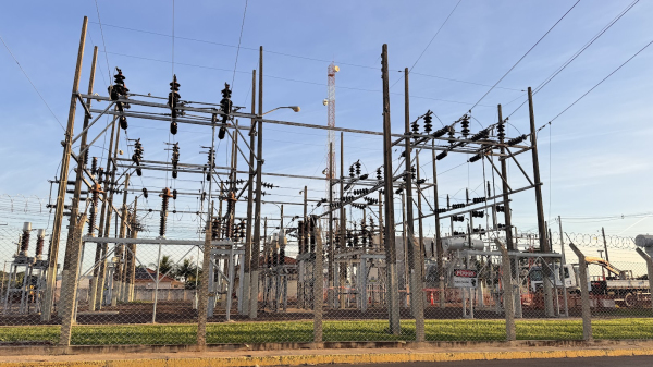 Obras acontecem na subestacao da Energisa em Adamantina (Siga Mais).