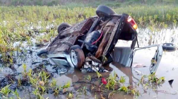 Acidente fatal mais recente ocorreu em outubro, quando dois jovens de Lucélia morreram na vicinal (Reprodução/Folha Regional).