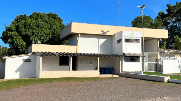 Portaria de acesso ? penitenci?ria de Luc?lia (Siga Mais).