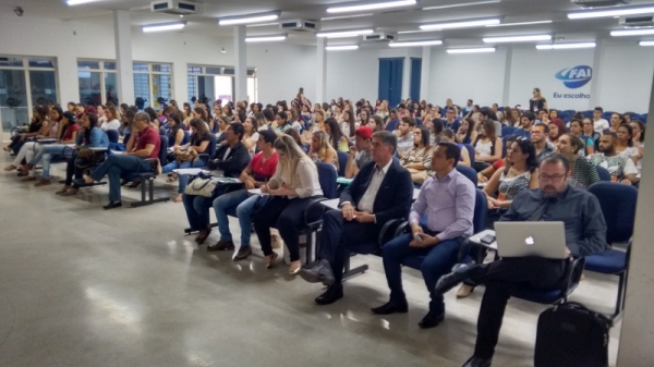 Simpósio Multidisciplinar de Urgência e Emergência foi realizado no campus 2 da UniFAI, integrando estudantes e profissionais (Foto: UniFAI).