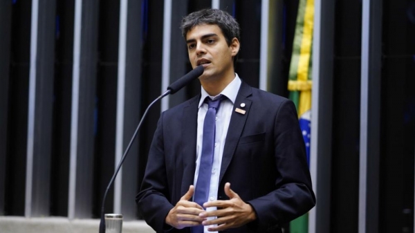 Deputado federal pelo Novo-MG, Tiago Mitraud (Foto: Pablo Valadares/Câmara dos Deputados).
