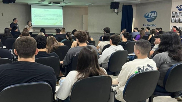 Evento foi realizado no auditorio Miguel Reale, no Campus II (Foto: Bruno Ambrosio).