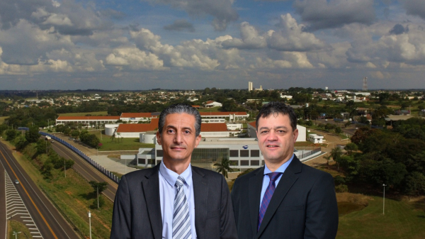 Professores doutores Alexandre Teixeira e Wendel Cleber Soares iniciam em julho novo mandato na reitoria da FAI (Arquivo/FAI).