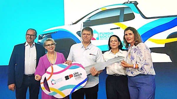 Fundo Social de Adamantina conquista veiculo do Governo de SP (Cedida/PMA).