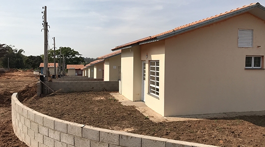 Obras das 99 casas populares deve ser concluída em janeiro, informa o Ministério do Desenvolvimento Regional (Foto: Siga Mais).