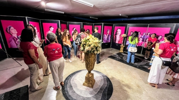 Exposição fica aberta para visitação no campus II durante todo o mês de abril, a partir das 20h (Siga Mais).