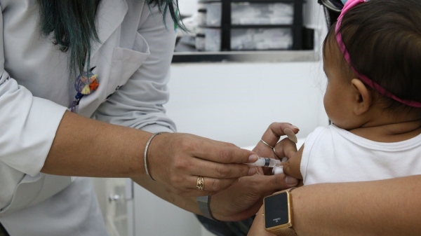 Imunizante recebido pelo Ministério da Saúde será distribuído aos estados (Rovena Rosa/Agência Brasil).