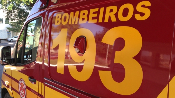 Corpo de Bombeiros atuou no socorro à vítima, que não resistiu aos ferimentos (Arquivo).