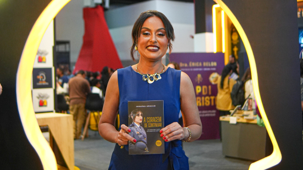 Livro teve seu lancamento na Bienal, na capital paulista (Cedida).