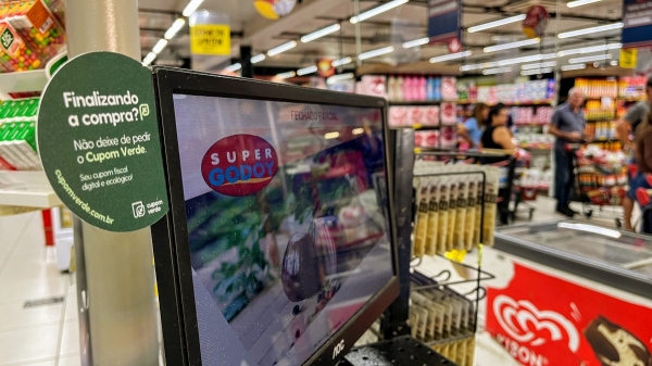 Cupom Verde, em versão digital, pode ser solicitado no caixa, no pagamento da compra (Foto: Siga Mais).