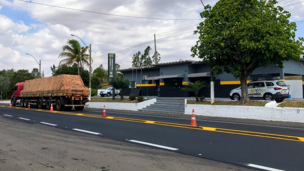 Base operacional da PM Rodoviária na SP-294, em Adamantina (Siga Mais).