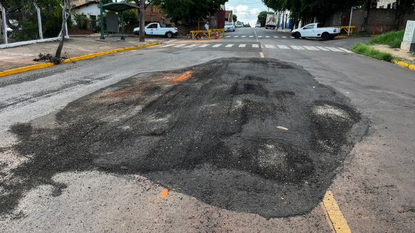 Avenida Rio Branco, inicio do Jardim Adamantina (Imagem: Siga Mais ? 29/10/2024).