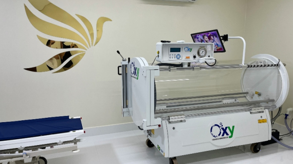 C?mara hiperb?rica disponibiliza tratamento com oxigenoterapia na regi?o (Siga Mais).