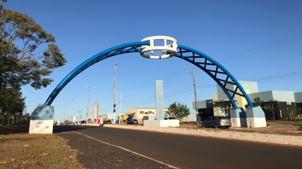 Portal na entrada de Mariápolis (Arquivo/Siga Mais).