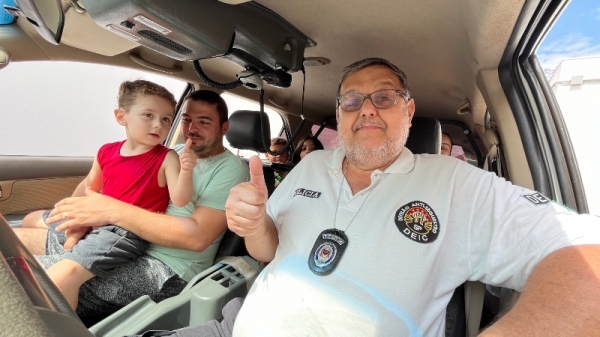 Dia das Crianças na Seccional da Polícia Civil em Adamantina (Siga Mais).