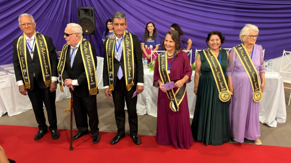 Idosos escolhidos Miss e Mister Terceira Idade de Adamantina (Siga Mais).