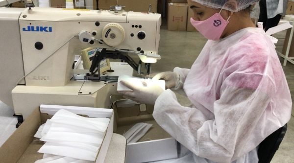 Portage produz máscaras que abastecem o mercado regional  (Siga Mais).