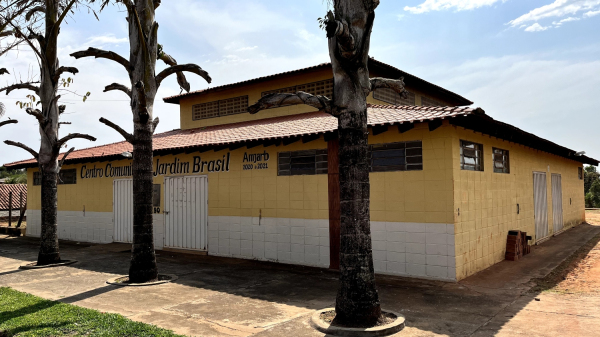 Centro Comunitario do Jardim Brasil, onde acontecem as atividades neste s?bado (Arquivo/Siga Mais).