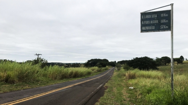 Adamantina foi contemplada com o recapeamento dos 26 quilômetros da Rodovia Vicinal Plácido Rocha (Arquivo: Siga Mais).