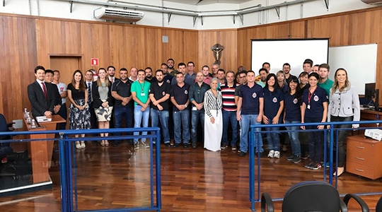 Projeto de Identidade Profissional tem primeira etapa concluída. Encontro reuniu idealizadores, agentes de segurança penitenciário e convidados (Fotos: Siga Mais).