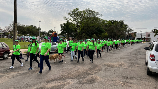 Caminhada une atividade f?sica e solidariedade (Arquivo/Siga Mais).