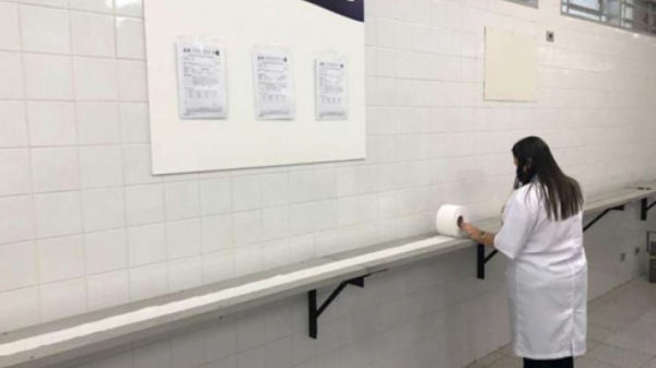 Durante fiscalização, Ipem-SP identificou rolos de papel higiênico com medidas a menor (Da Assessoria).
