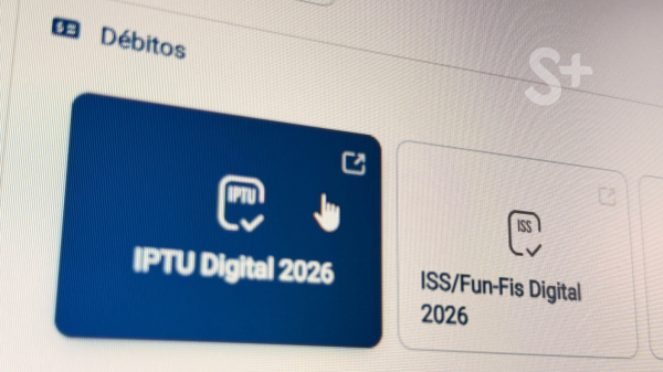Tela do Portal do Cidadao, para gerar as guias de pagamento (Siga Mais).