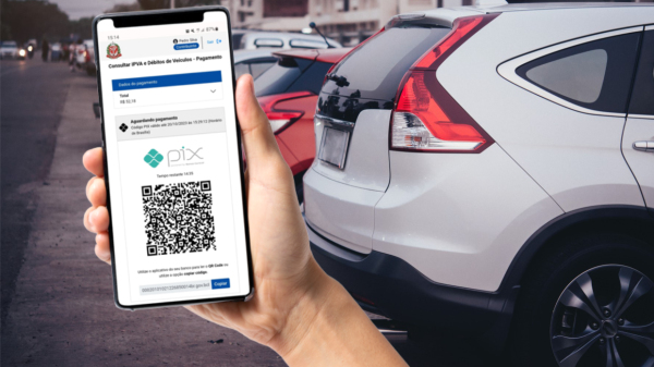 Proprietários automotores em SP agora podem pagar o IPVA via PIX (Divulgação).