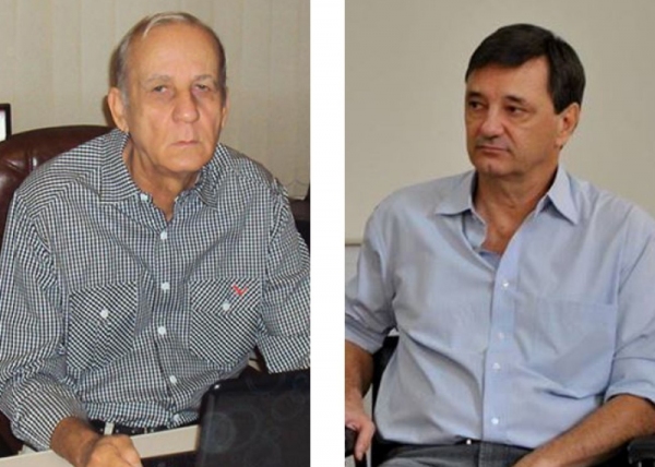 Vereador Galvão vai recorrer da decisão em que é condenado a indenizar o prefeito Ivo Santos, ambos do PSDB (Fotos: Arquivo).