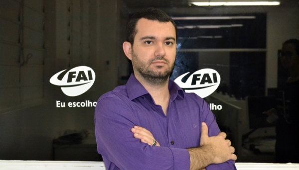 Prof. Me. João Paulo Gelamos é nomeador coordenador do curso de química da Unifai (Foto: Unifai).