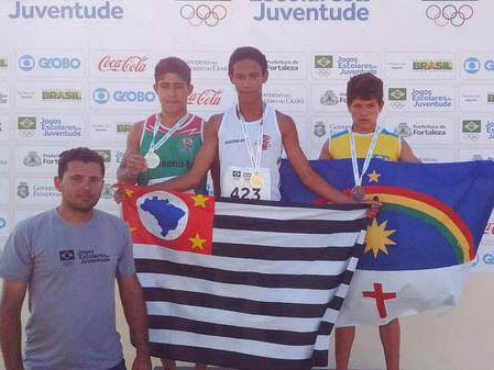 O dracenense João Vitor conquistou três medalhas de ouro (Foto: Cedida/Assessoria de Imprensa)