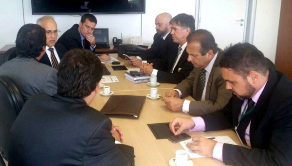 Em Brasília, diretor geral da UniFAI apresenta plano para estágio de alunos da Saúde e Residência Médica na Santa Casa (Foto: Arquivo Pessoal)