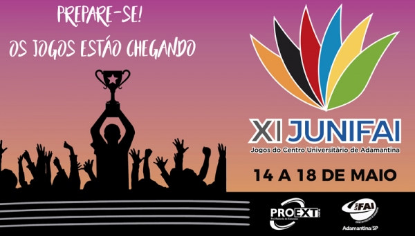 Nova data: JUNIFAI 2018 é confirmado para os dias 14 a 18 de maio