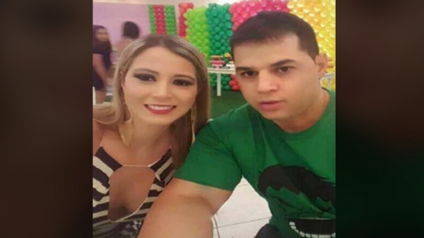 Em 2017 a bancária Débora Goulart foi morta pelo ex-companheiro Ailton Basílio, que não aceitava o fim do relacionamento (Reprodução).