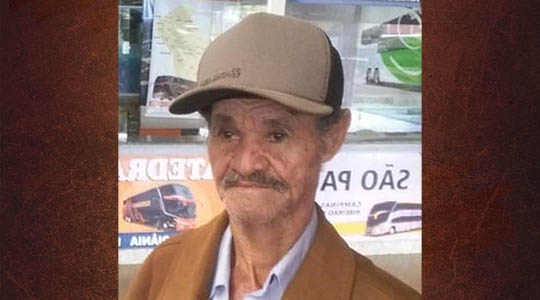 Juvenal Teixeira, de 70 anos, era funcionário da Prefeitura de Adamantina. Acidente foi durante o trabalho, no Parque dos Pioneiros (Cedida).