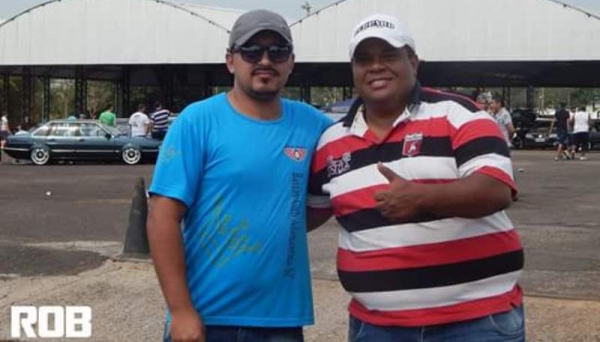 Organizadores do Adamantina Fest Car nos últimos preparativos para o evento do próximo domingo (Foto: Divulgação).