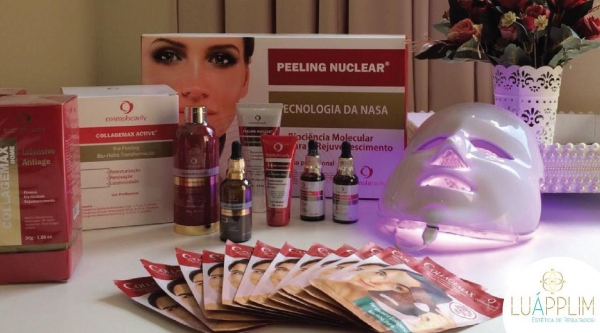 Peeling nuclear com tecnologia da Nasa. Disponível em Adamantina com a esteticista Luciana Ápplim (Divulgação).